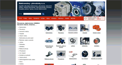 Desktop Screenshot of prevodovky-elektromotory.cz